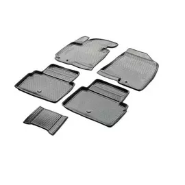 Коврики в салон Rival для Kia Sportage 2010 - 2016 полиуретановые черные 5 шт.