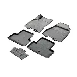 Коврики в салон Rival для Nissan X-Trail 2011 - 2015 полиуретановые черные 5 шт.
