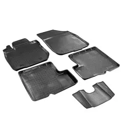 Коврики в салон Rival для Renault Duster 4WD 2010 - 2015 полиуретановые черные 5 шт.