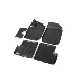 Коврики в салон Rival для Renault Kaptur 2016 - полиуретановые черные 5 шт.