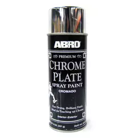 Краска-спрей ABRO (хром) PREMIUM SP-317 227г
