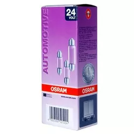 Лампа накаливания OSRAM C5W 24V 5W белая
