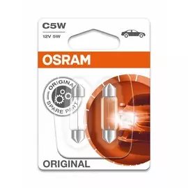 Лампа накаливания OSRAM ORIGINAL LINE C5W 12V 2W белая