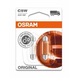 Лампа накаливания OSRAM ORIGINAL LINE C5W 24V 5W белая