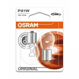 Лампа накаливания OSRAM ORIGINAL LINE P21W 12V 21W белая