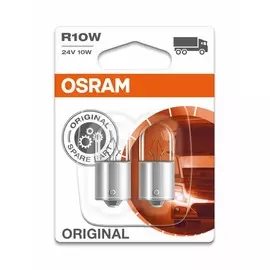 Лампа накаливания OSRAM ORIGINAL LINE R10W 24V 10W белая