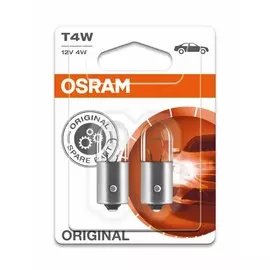 Лампа накаливания OSRAM ORIGINAL LINE T4W 12V 4W белая