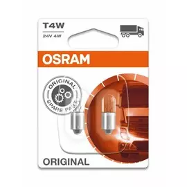 Лампа накаливания OSRAM ORIGINAL LINE T4W 24V 4W белая