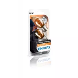 Лампа накаливания Philips Vision PY21W 12V 21W белая 2 шт