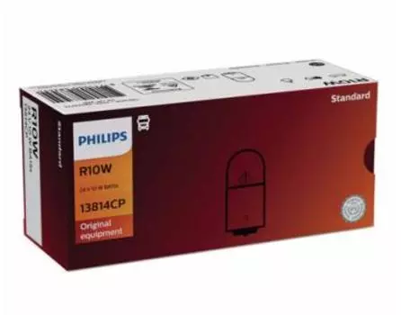 Лампа PHILIPS 24V R10W BA15s CP