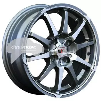 Литые диски Alcasta 6,5x16/4x100 D60,1 ET50 M10 Серебристый