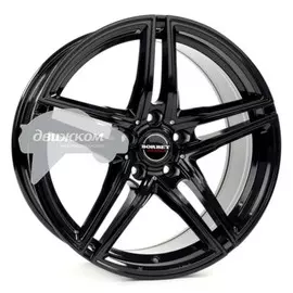 Литые диски Borbet 8,5x19/5x120 D72,5 ET35 XRT Черный+серебристый