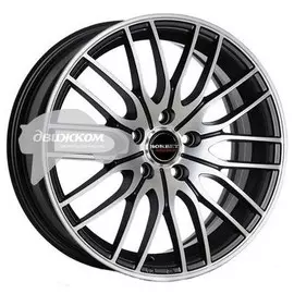 Литые диски Borbet 8x17/5x112 ET35 D72,5 CW4/5 Black polished