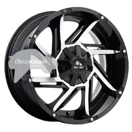 Литые диски Buffalo BW-422 9x20/5x150 ET35 D110,1 BW-422 Gloss Black Machined Face