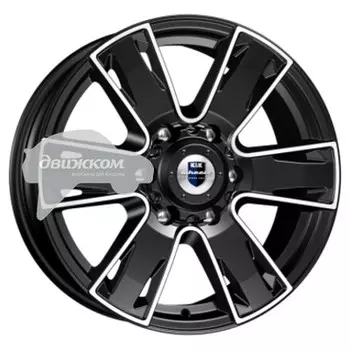 Литые диски K&amp;K Севенна (КС726) 7x17/6x127 ET40 D77,9 Севенна (КС726) Алмаз черный