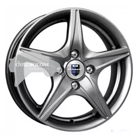 Литые диски K&amp;K 5x14/5x100 ET35 D57,1 Мустанг (КС468) Дарк платинум