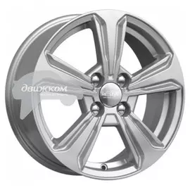 Литые диски K&amp;K 6x15/4x100 D54,1 ET48 КС777 Серебристый