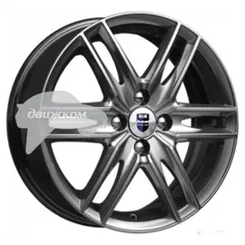 Литые диски K&amp;K 6x16/4x100 D54,1 ET52 Монтеррей (КС534) Серебристый