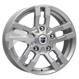 Литые диски K&amp;K 6x16/5x139,7 ET40 D98 Штокман (КС723) Сильвер