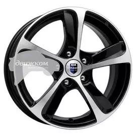 Литые диски K&amp;K 7x16/5x114,3 ET45 D67,1 Катана (КС722) Алмаз черный