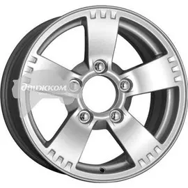 Литые диски K&amp;K 7x16/5x139,7 ET40 D98 Камелот (КС370) Сильвер