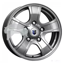 Литые диски K&amp;K 7x16/5x139,7 D98 ET40 Тигр (КС452) Серебристый
