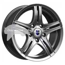 Литые диски K&amp;K Омаха 6,5x15/4x100 ET37 D67,1 Омаха Дарк платинум