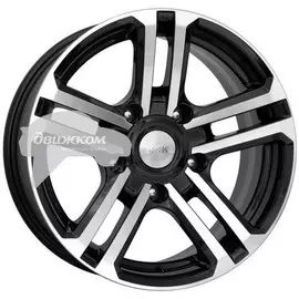 Литые диски K&amp;K Палладика (КС591) 7x16/5x139,7 ET5 D110,1 Палладика (КС591) Алмаз черный