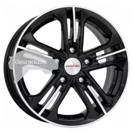 Литые диски K&amp;K Trinity (КС615) 6x15/5x114,3 ET44 D67,1 Trinity (КС615) Алмаз черный