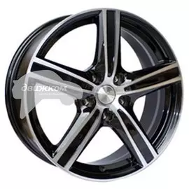 Литые диски LS 357 7х17/4х98 D58,6 ET28 BKF