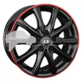 Литые диски LS 5,5x14/4x98 ET35 D58,6 741 BKFRL