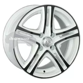 Литые диски LS 6,5x15/5x114,3 ET40 D73,1 570 BKF+W