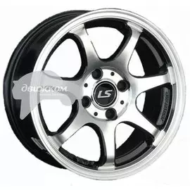 Литые диски LS 6x14/4x98 ET35 D58,6 373 BKF