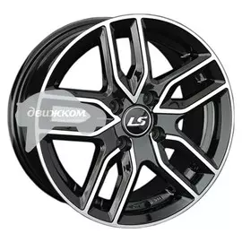 Литые диски LS 735 6,5x15/4x100 ET40 D73,1 735 BKF