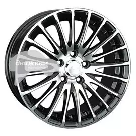 Литые диски LS 7,5x17/5x114,3 ET40 D73,1 565 BKF