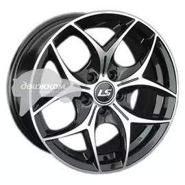 Литые диски LS 7x16/5x100 ET38 D73,1 539 BKF