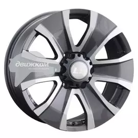 Литые диски LS 953 8,5x20/6x139,7 ET25 D106,1 953 GMF (конус, Колпак+лого)