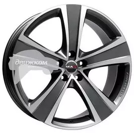 Литые диски MAK 6,5x16/5x114,3 ET45 D66,1 Fuoco 5 Ice Titan