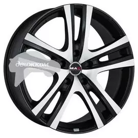 Литые диски MAK 6,5x16/6x130 D84,1 ET62 Aria Черный+серебристый