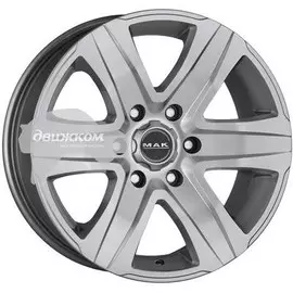 Литые диски MAK 6,5x16/6x139,7 ET20 D106,1 Stone 6 W Silver