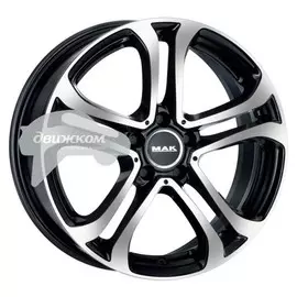 Литые диски MAK 7,5x17/5x112 ET45 D66,6 Stuttgart Black mirror