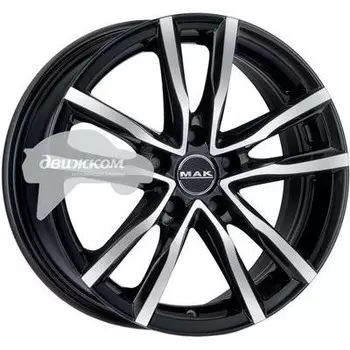 Литые диски MAK 8x18/5x112 ET50 D57,1 Milano Black mirror