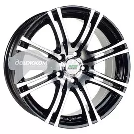 Литые диски N2O 7x16/5x114,3 D73,1 ET40 Y3153 Черный+серебристый