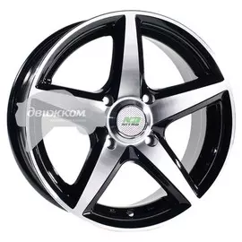 Литые диски N2O 7x16/5x114,3 D73,1 ET40 Y244 Черный+серебристый