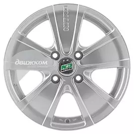 Литые диски N2O Y739 6x14/4x100 ET43 D60,1 Y739 Серебристый