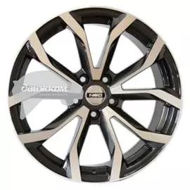 Литые диски Neo 7,5x17/5x120 D72,6 ET45 728 Черный+серебристый