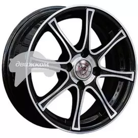 Литые диски NZ 5,5x14/4x100 D73,1 ET39 SH607 Черный+серебристый