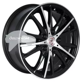 Литые диски NZ 6,5x16/5x114,3 D67,1 ET46 SH641 Черный+серебристый