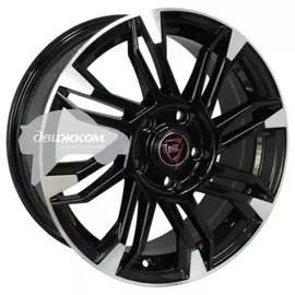 Литые диски NZ 6x15/4x100 D60,1 ET40 F-8 Черный+серебристый