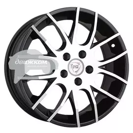 Литые диски NZ 6x15/5x105 D56,6 ET39 F-38 Черный+серебристый